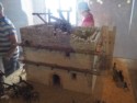 Model about building the fortress starting in 1077